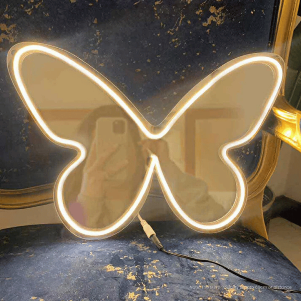 Butterfly Selfie Neon Mirror - Neon Light - Image 2