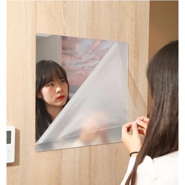 Self Adhesive UnBreakable Imported Acrylic Mirror - Image 2