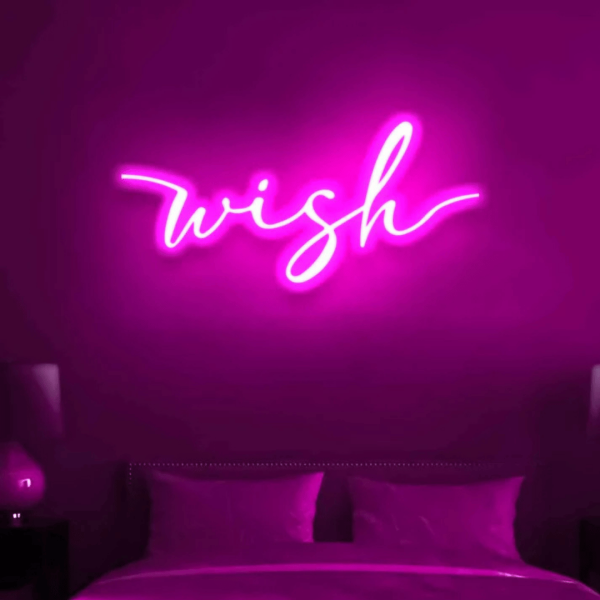 Wish Neon Sign