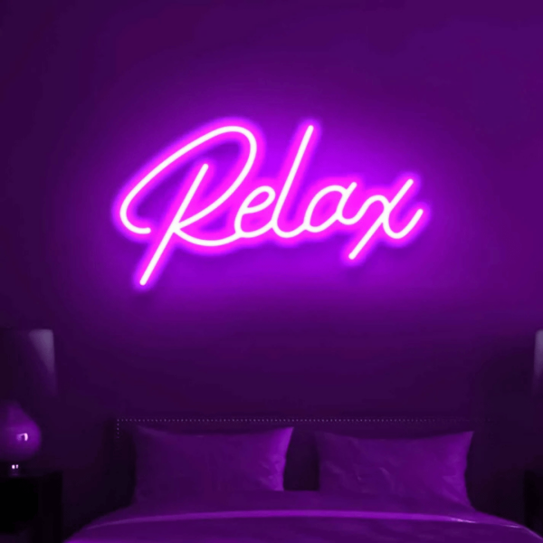 Relax Neon Sign - Neon Light