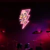 Women Face GTA Style In Lightning UV Neon Sign ⚡ – Bold, Electrifying Decor! - Image 2