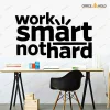 Work Smart Not Hard Inspirational Meeting Room Decor (ws01) - Image 3