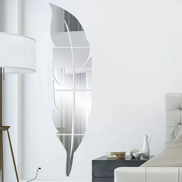 Acrylic Leaf Mirror - Image 3