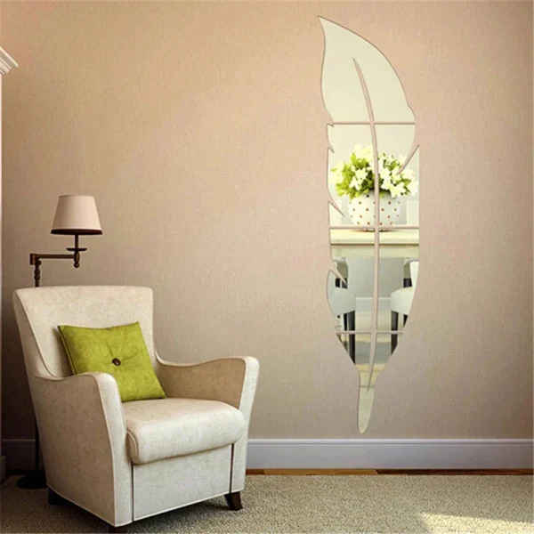 Acrylic Leaf Mirror - Image 4