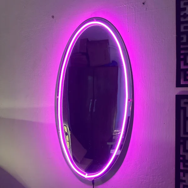 Neon Selfie Acrylic mirror for Room Walls - Image 4