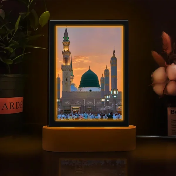 Madina Islamic Neon Light Frame - Image 2