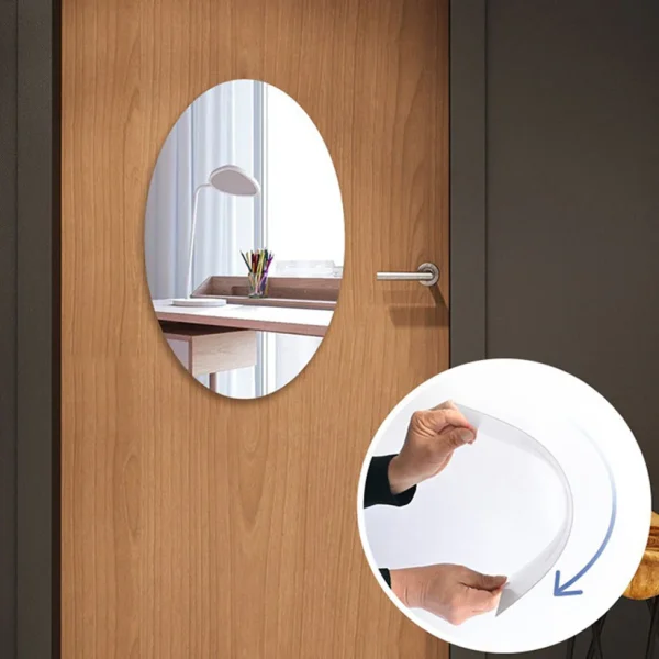 UnBreakable Imported Acrylic Mirror (Self Adhesive) - Image 2