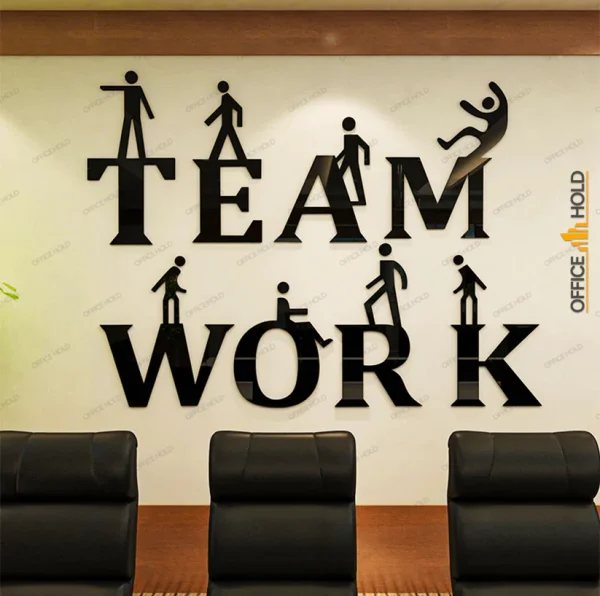 Teamwork 3D Creative Office Decor (tw01) - Wall Decorations - Image 3